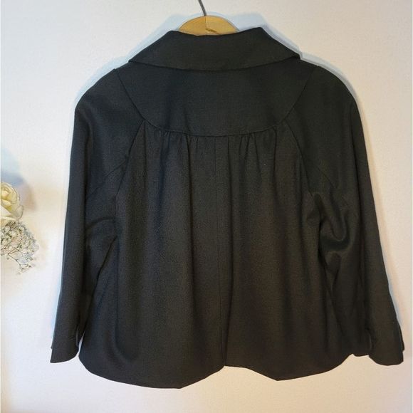 MINI black cropped Mossimo blazer M - Picture 5 of 7